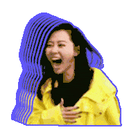 Jane Zhang Liangying Screaming Sticker - Jane Zhang Liangying Screaming Ahh Stickers