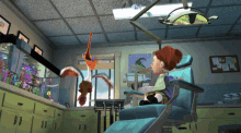 Nigel The Pelican At The Dentist Nigel From Nemo GIF