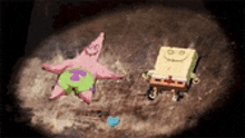 Spongebob And Patrick Washed Up GIF - Spongebob And Patrick Washed Up Dried Up GIFs