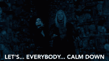 Lets Everybody Calm Down Careful GIF - Lets Everybody Calm Down Calm Down Careful GIFs