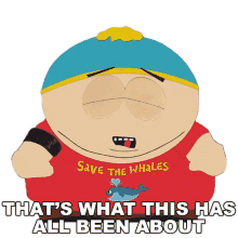 thats what this has all been about eric cartman south park s13e11 dolphin encounter