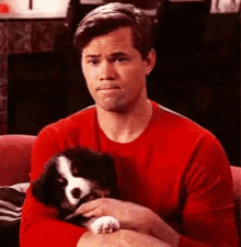 Andrew Rannells Puppies GIF