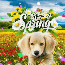 magic of spring happy spring its spring spring time hearts