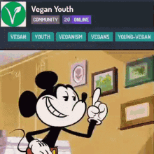 Vegan Skoptograp GIF - Vegan Skoptograp Mickey GIFs