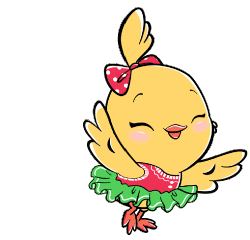 Canticos Chickie Sticker - Canticos Chickie Baby Chick Stickers