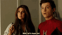 Spider Man Well Lets Hope Not GIF - Spider Man Well Lets Hope Not Hope Not GIFs