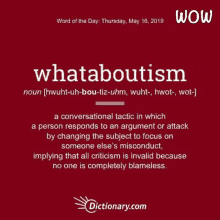 Butwhats Whataboutism GIF - Butwhats Whataboutism So GIFs