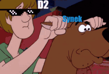 D2 Scooby Doo GIF