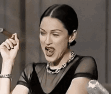 Madonna Lick GIF - Madonna Lick Tongue GIFs