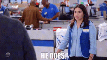 Superstore Amy Sosa GIF - Superstore Amy Sosa He Does GIFs