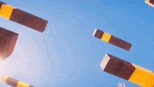a cartoon character in a cat costume is flying in the air .