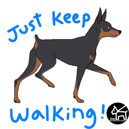 Danspetcare Dog Walker Sticker - Danspetcare Dog Walker Dog Walking Stickers