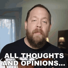 All Thoughts And Opinions Are Mine Ryan Bruce GIF - All Thoughts And Opinions Are Mine Ryan Bruce Fluff GIFs