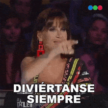 Diviértanse Siempre Flor Peña GIF - Diviértanse Siempre Flor Peña Got Talent Argentina GIFs