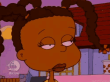 susie carmichael rugrats stare blinking