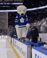 Toronto Maple Leafs Griddy GIF - Toronto Maple Leafs Griddy Carlton The Bear GIFs