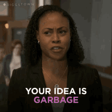 Your Idea Is Garbage Marcie GIF - Your Idea Is Garbage Marcie Marcie Diggs GIFs