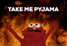 Elmo Take Me Pyjama GIF - Elmo Take Me Pyjama Pyjama GIFs