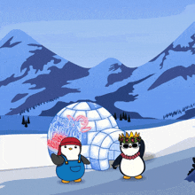 Wave Welcome GIF - Wave Welcome Penguin GIFs