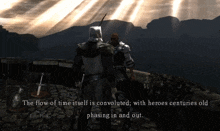 Dark Souls 1 Solaire GIF - Dark Souls 1 Solaire The Flow Of Time Is Convoluted GIFs