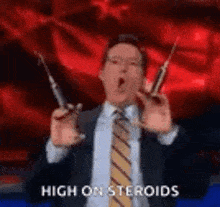 Colbert Needles GIF - Colbert Needles Drugs GIFs