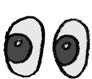 Eye Eyes Sticker - Eye Eyes Look Stickers