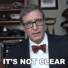 Its Not Clear Lance Geiger GIF - Its Not Clear Lance Geiger The History Guy GIFs