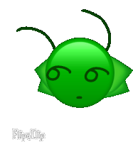Emoji Cat Grasshopper Sticker