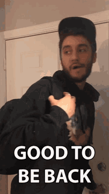Good To Be Back Casey Frey GIF - Good To Be Back Casey Frey Im Back GIFs