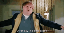Fat Guy GIF - Tommy Boy Chris Farley Fat Guy In A Little Coat GIFs