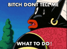 Teamfourstar Mr Popo GIF - Teamfourstar Mr Popo Don'T Tell Me What To Do GIFs