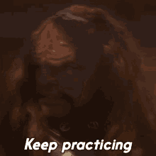 Keep Practicing Worf GIF - Keep Practicing Worf Star Trek GIFs