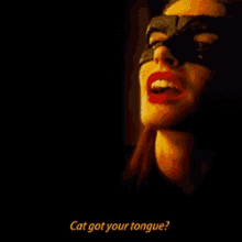 anne hathaway cat got your tongue