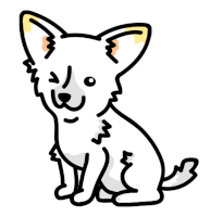 Koowawa Chi Dog Sticker - Koowawa Chi Dog Cute Stickers