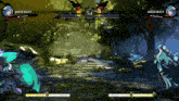 a video game where queen dizzy is fighting another character