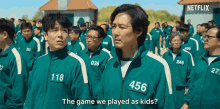 The Game We Played As Kids Lee Jung Jae GIF - The Game We Played As Kids Lee Jung Jae Hong Woo Jin GIFs