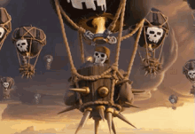 Nope GIF - Clash Of Clans Skeleton Attack GIFs