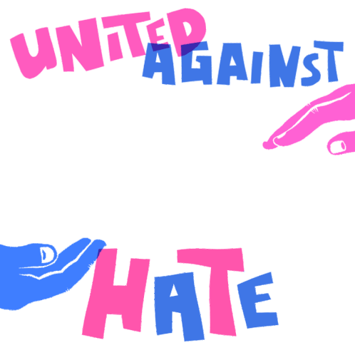 United United Against Hate Sticker - United United Against Hate Hate Stickers