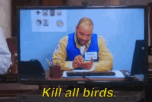 Parks And Rec Animal GIF - Parks And Rec Animal Birds GIFs
