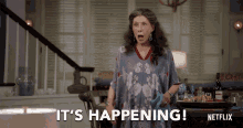 Happening Excited GIF - Happening Excited Grace And Frankie GIFs
