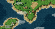 a screenshot of a video game with a sign that says ano 1000