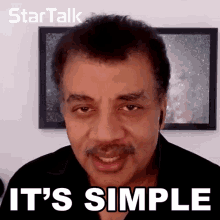 Its Simple Neil Degrasse Tyson GIF - Its Simple Neil Degrasse Tyson Startalk GIFs