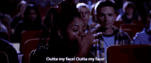 Scary Movie Outta My Face GIF - Scary Movie Outta My Face Out Of My Face GIFs
