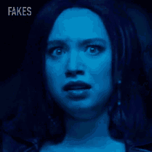 Scared Zoe Christensen GIF - Scared Zoe Christensen Fakes GIFs