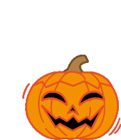 Ghost Pumpkin Sticker - Ghost Pumpkin Surprised Stickers