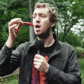 Eating A Chili Pepper Peter Deligdisch GIF