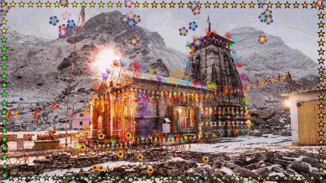 Kedar Nath Temple GIF - Kedar Nath Temple - Discover & Share GIFs