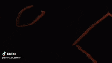 a tiktok video of a glowing c and the words thoi gian da