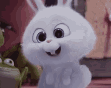 Snow Ball Rabbit GIF - Snow Ball Rabbit Bunny GIFs