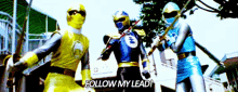 Power Rangers Follow My Lead GIF